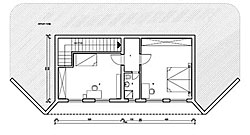 Osnova spratne kuće - sprat